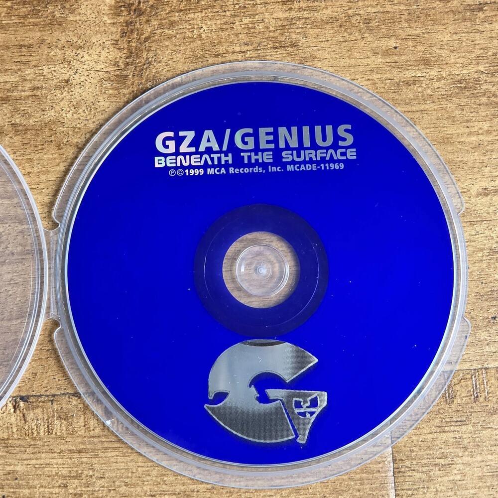 Vtg 1999 GZA BENEATH THE SURFACE CD RAP HIP HOP WU-TANG